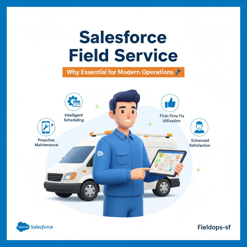 Why Salesforce Field Service is Essential for Modern Operations